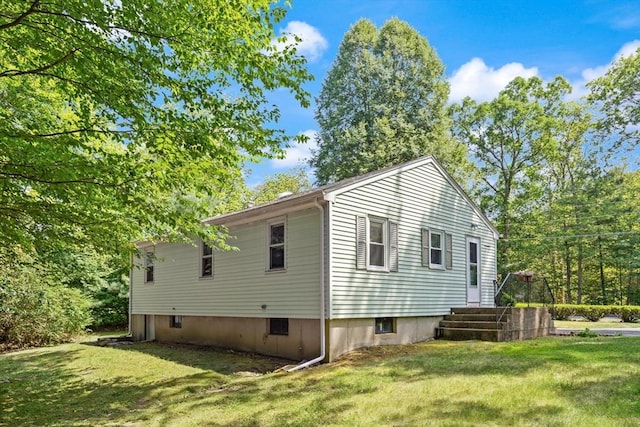 133 Allen Rd, Easton, MA 02356 - view of side of home featuring a lawn