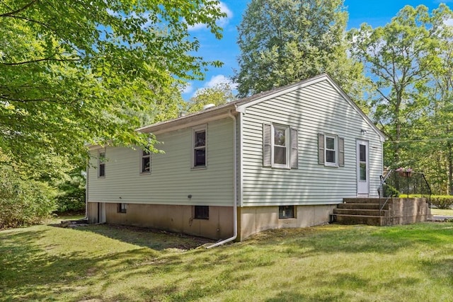 133 Allen Rd, Easton, MA 02356 - view of side of home featuring a lawn