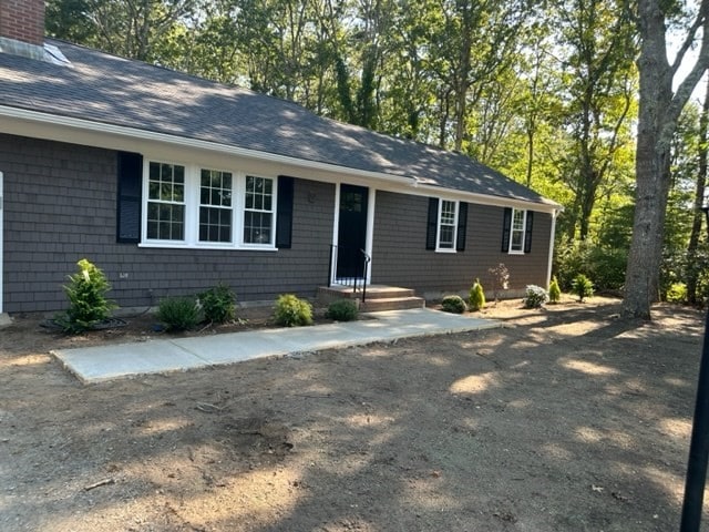 view of ranch-style home