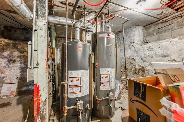 71 Draper St, Boston, MA 02122 - utility room with water heater