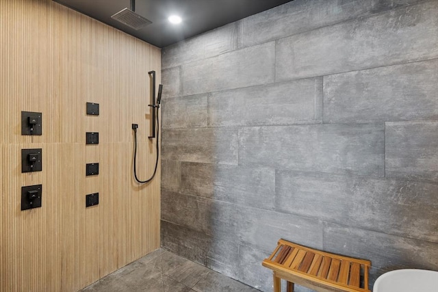 437 D St Unit 3D, Boston, MA 02210 - bathroom with a tile shower