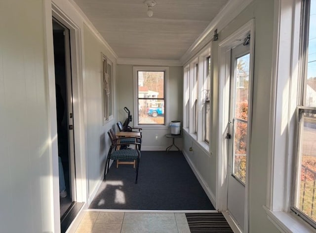 sunroom with a wealth of natural light