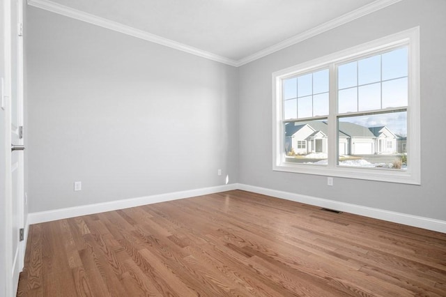 33 Crestwood Cir Unit 45, Northbridge, MA 01588 - empty room with plenty of natural light, wood finished floors, and crown molding