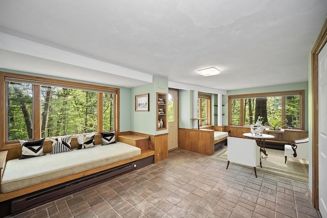 sunroom / solarium with a wealth of natural light