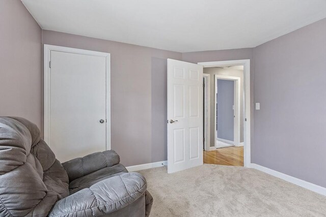 30 Millham St, Marlborough, MA 01752 - sitting room featuring carpet and baseboards