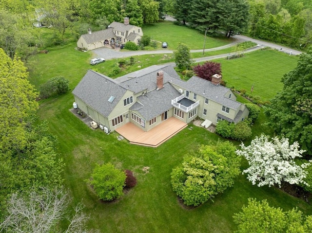 75 Haynes Rd, Sudbury, MA 01776 - view from above of property