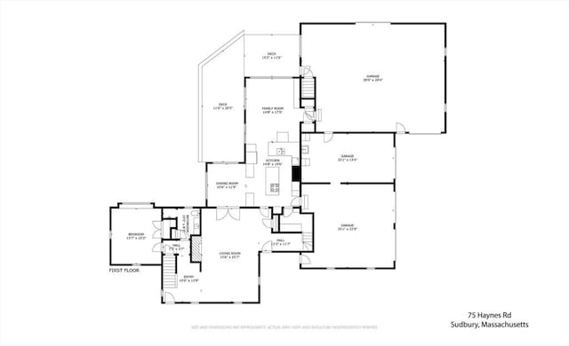 75 Haynes Rd, Sudbury, MA 01776 - home floor plan
