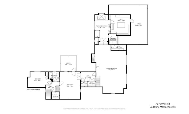 75 Haynes Rd, Sudbury, MA 01776 - home floor plan