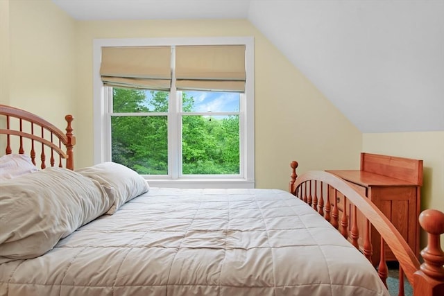 144 Worcester Rd, New Braintree, MA 01531 - bedroom with lofted ceiling
