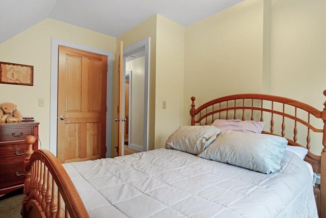 144 Worcester Rd, New Braintree, MA 01531 - bedroom featuring lofted ceiling