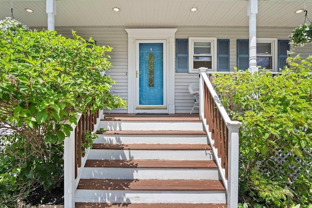 3 Manomet Rd, Woburn, MA 01801 - property entrance featuring covered porch