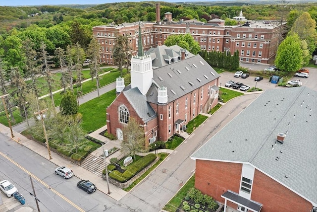 28 Broad St Unit 205, Marlborough, MA 01752 - drone / aerial view