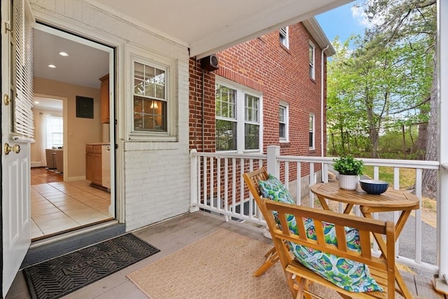 74 Boylston St Unit 2, Newton, MA 02467 - porch featuring electric panel