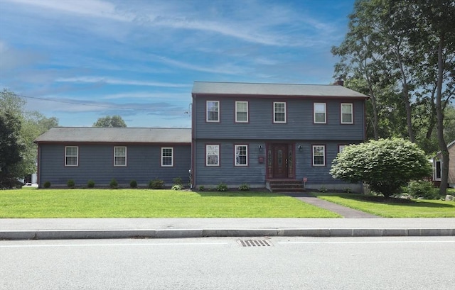 115 Winter St, Whitman, MA 02382 - colonial home with a front yard