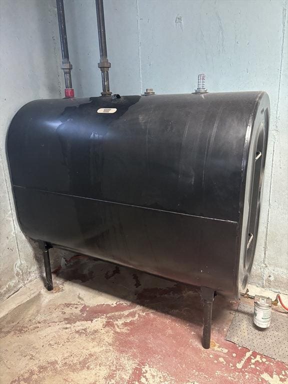 115 Winter St, Whitman, MA 02382 - detailed view of oil tank