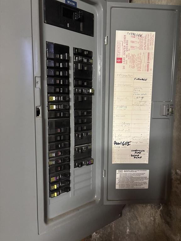 115 Winter St, Whitman, MA 02382 - utility room featuring electric panel