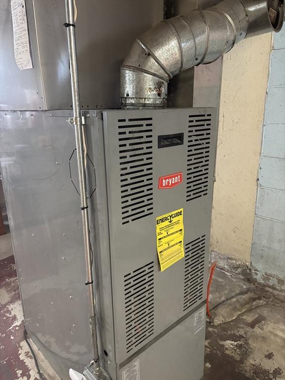 115 Winter St, Whitman, MA 02382 - utilities with heating unit
