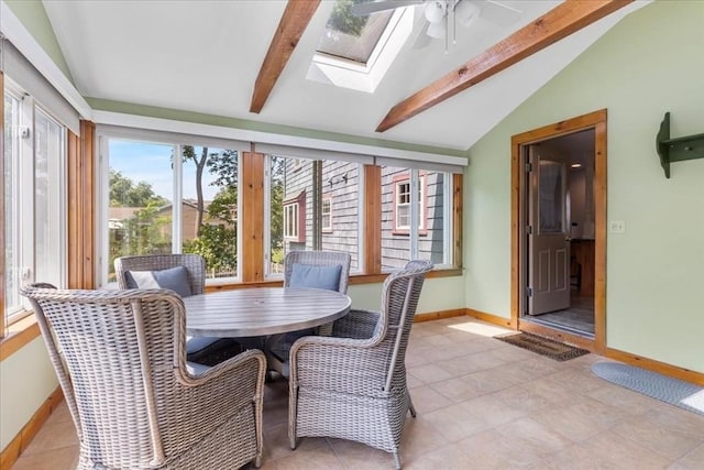 115 Winter St, Whitman, MA 02382 - sunroom with a skylight
