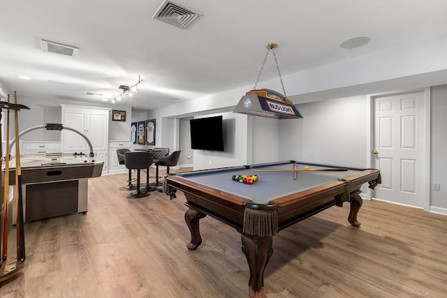 9 Twig Rush Ln, West Newbury, MA 01985 - rec room with light wood finished floors and billiards