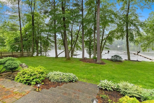 9 Twig Rush Ln, West Newbury, MA 01985 - view of yard featuring a water view