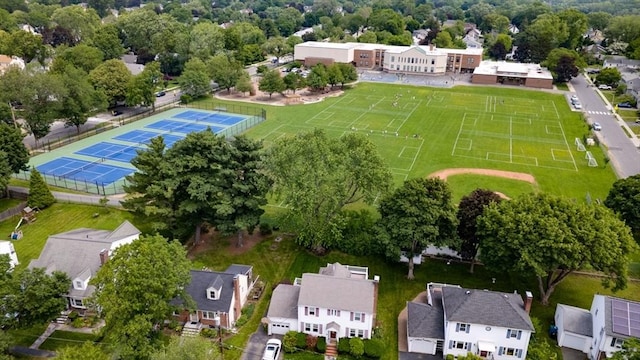 7 Broad St, Belmont, MA 02478 - aerial view of residential area
