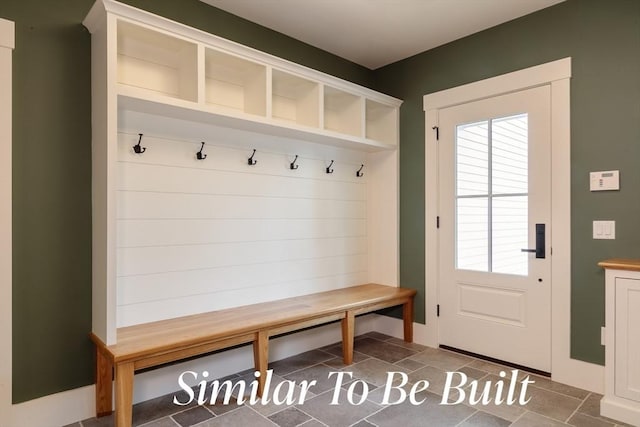 view of mudroom