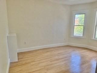 16 Fowler St, Boston, MA 02121 - empty room with plenty of natural light, wood finished floors, and baseboards