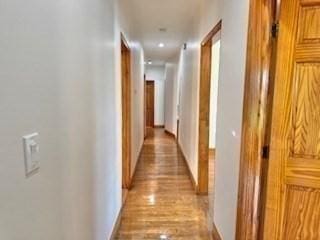 16 Fowler St, Boston, MA 02121 - hall featuring light wood-style flooring and baseboards