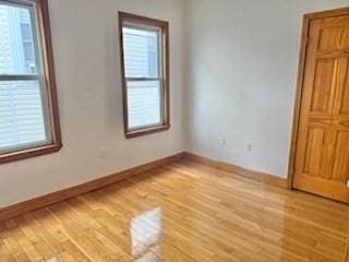 16 Fowler St, Boston, MA 02121 - unfurnished room with baseboards and light wood finished floors