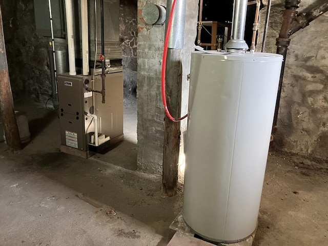 utilities with water heater