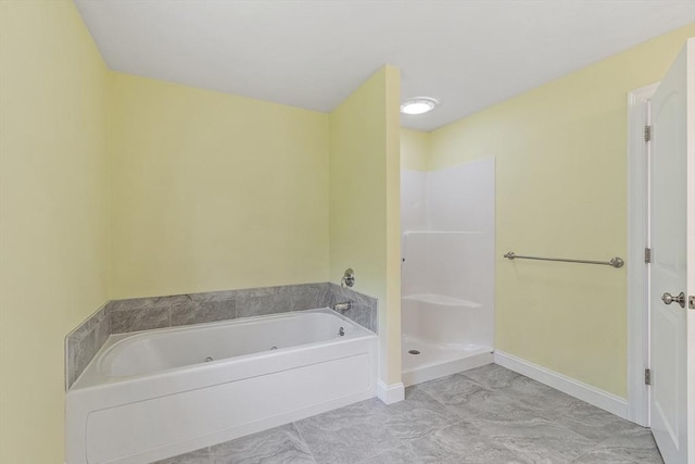 6 Beacon Ct, Acton, MA 01720 - bathroom with a garden tub and baseboards