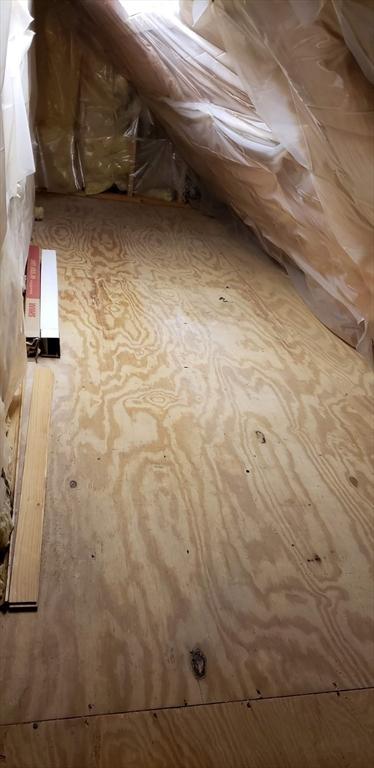 view of attic