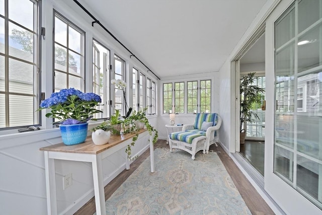 323 N Main St, Cohasset, MA 02025 - sunroom with wood finished floors