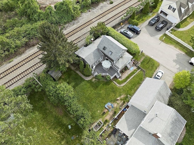 323 N Main St, Cohasset, MA 02025 - drone / aerial view