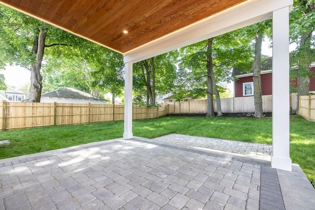 1597 Centre St Unit 2, Newton, MA 02461 - view of patio