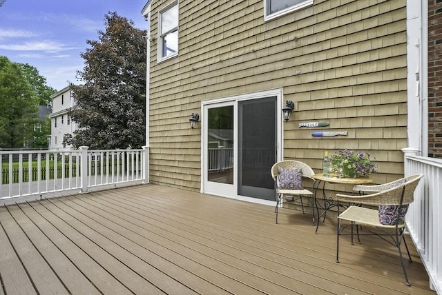 247 S St, Wrentham, MA 02093 - view of wooden terrace