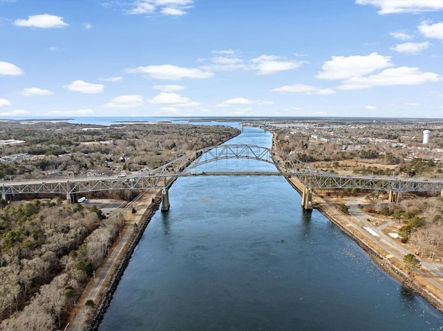 18 Ocean Pines Dr Unit A, Bourne, MA 02562 - bird's eye view of a notable bridge and a large body of water