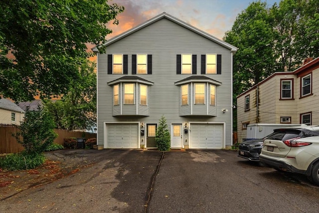 15 N St Unit 2, Haverhill, MA 01830 - view of front of property with a garage and driveway