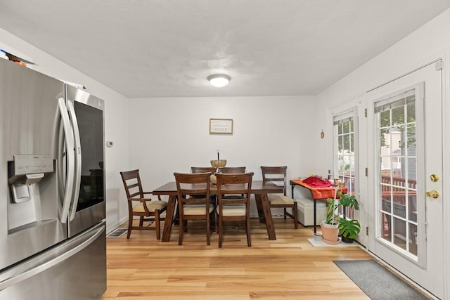 15 N St Unit 2, Haverhill, MA 01830 - dining space with light wood-style flooring