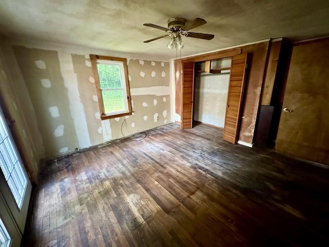 53 Morningside Path, Weymouth, MA 02189 - unfurnished bedroom featuring wood finished floors and ceiling fan