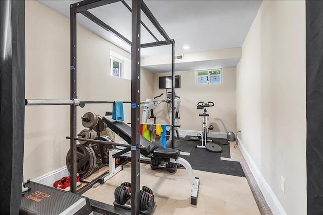 21 Hale St Unit 21, Newton, MA 02464 - workout area with plenty of natural light