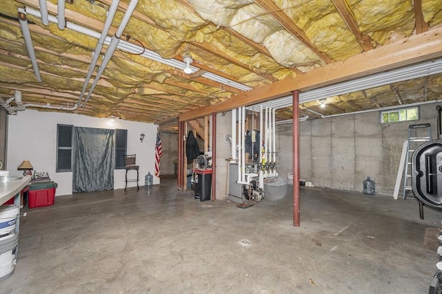 37 Sylvan Rd, Gardner, MA 01440 - basement featuring a heating unit