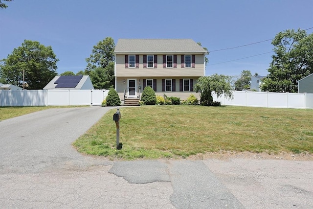 22 Hartley Ave, Brockton, MA 02302 - colonial home with asphalt driveway and a porch