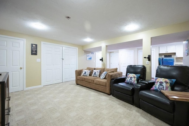22 Hartley Ave, Brockton, MA 02302 - living room with light colored carpet and baseboards