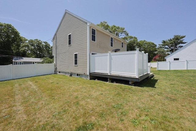 22 Hartley Ave, Brockton, MA 02302 - back of property