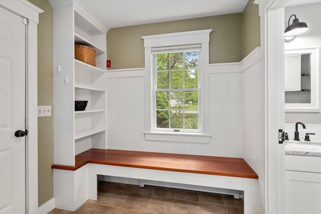 21 Autumn Ln, Marion, MA 02738 - mudroom featuring a sink