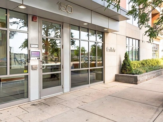 view of property entrance