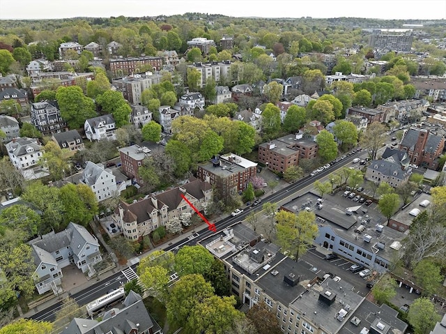 4 Fairbanks Unit 2, Brookline, MA 02446 - drone / aerial view