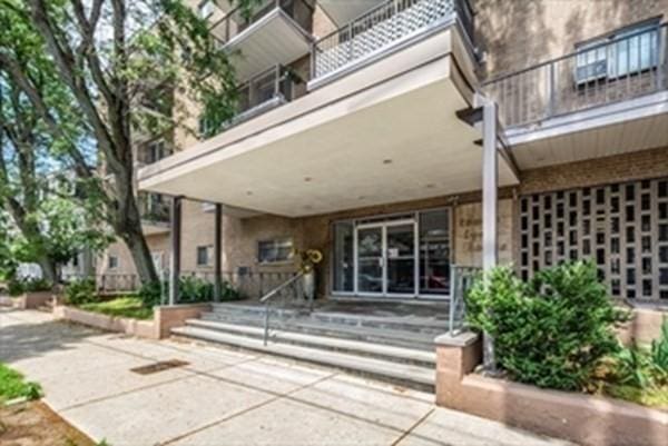 doorway to property with a balcony