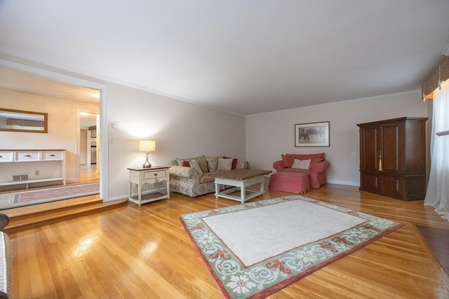10 Victoria Cir, Norwood, MA 02062 - living room featuring wood finished floors and ornamental molding
